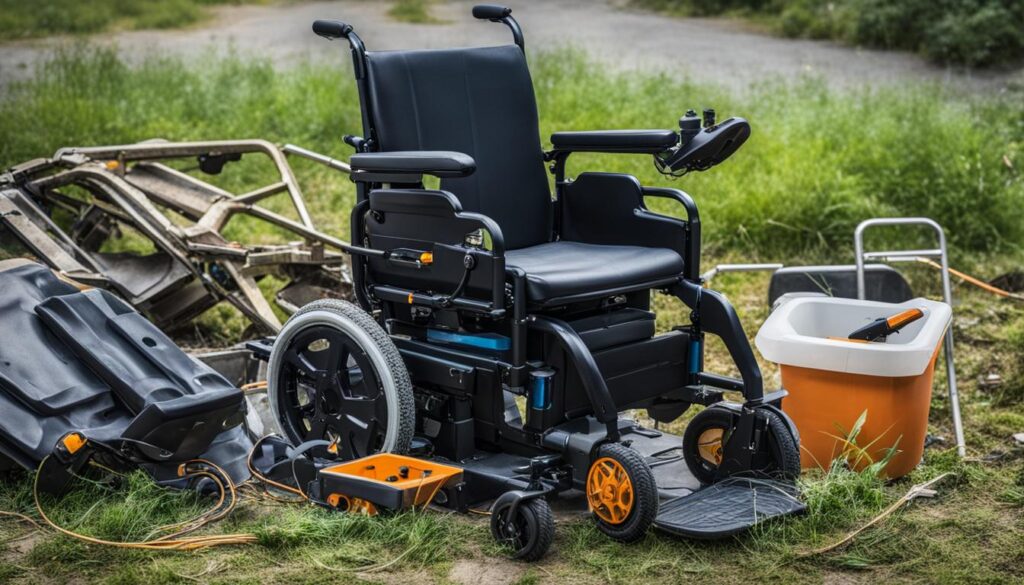 電動輪椅維修工具報廢處理