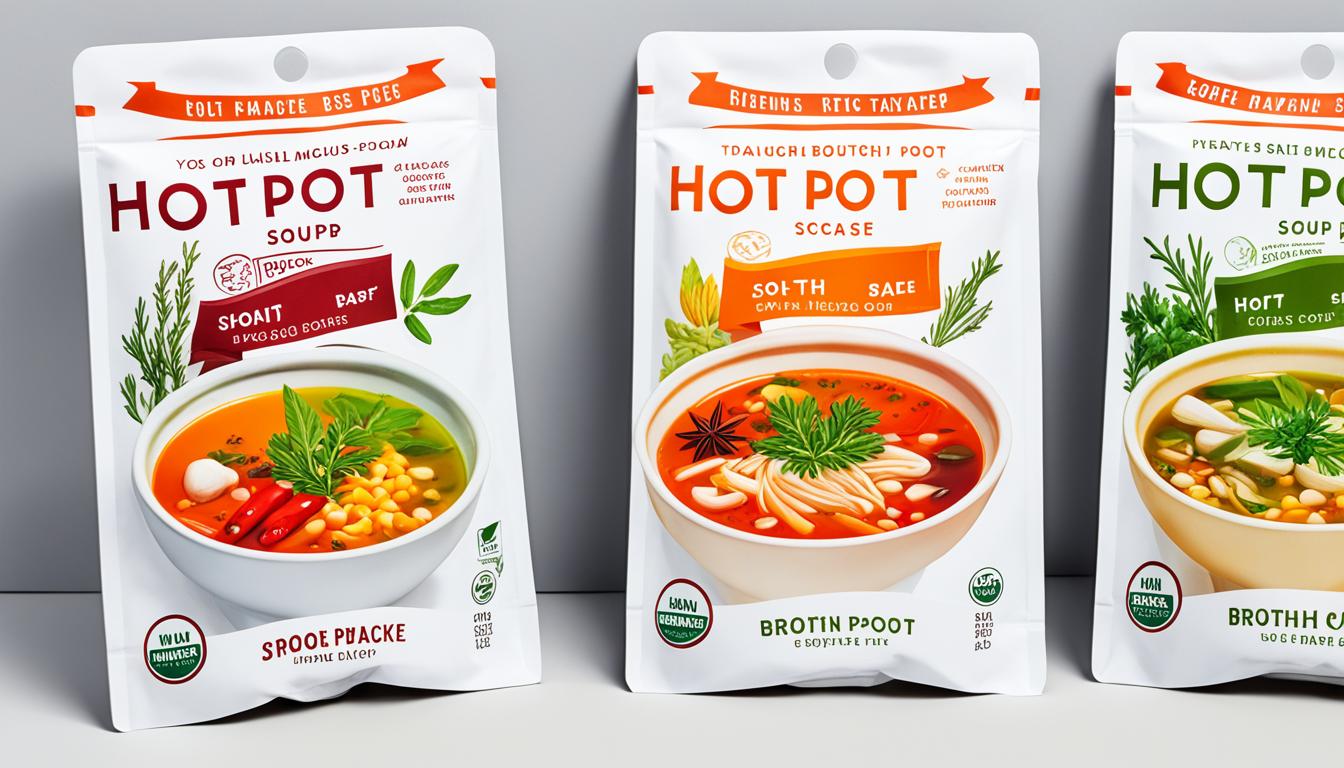 DIY Meals with Hot Pot Broth Packet and Hot Pot Soup Base Packets
