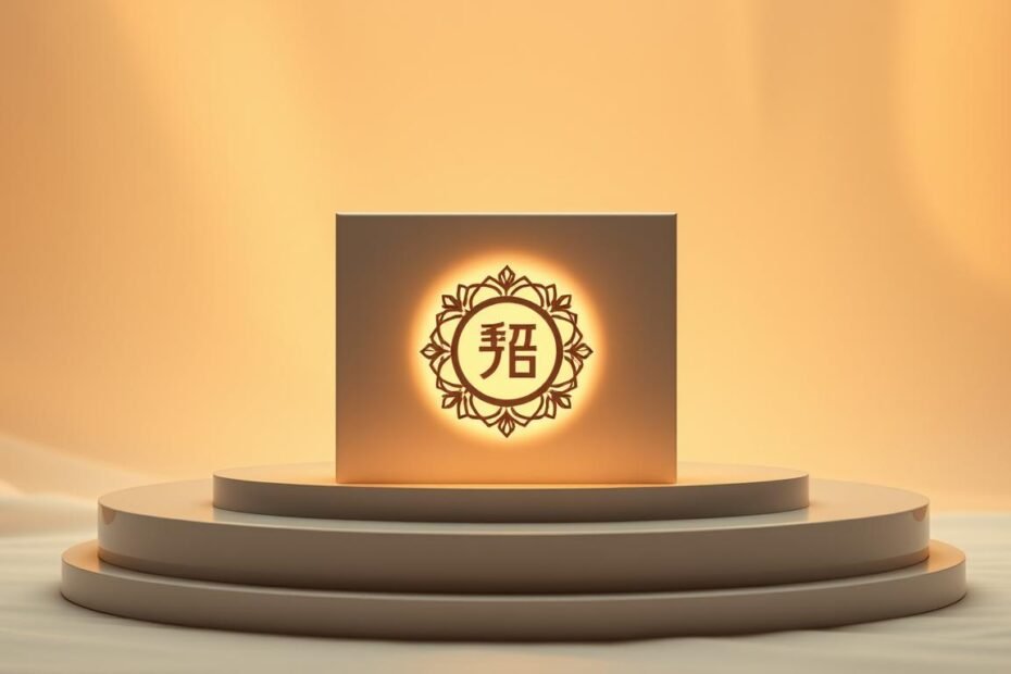 A meticulously crafted and elegantly designed product package for the "Glowin' Beaute" brand's "Oligio X 原美電波" item. The packaging features a sleek, minimalist aesthetic with a soft, glowing radiance emanating from the central emblem. The item is showcased against a subtly textured, ethereal background, giving it an aura of sophistication and high-end quality. The lighting is warm and diffused, highlighting the product's premium nature and attention to detail. The composition is balanced and visually striking, drawing the viewer's eye to the core product offering.