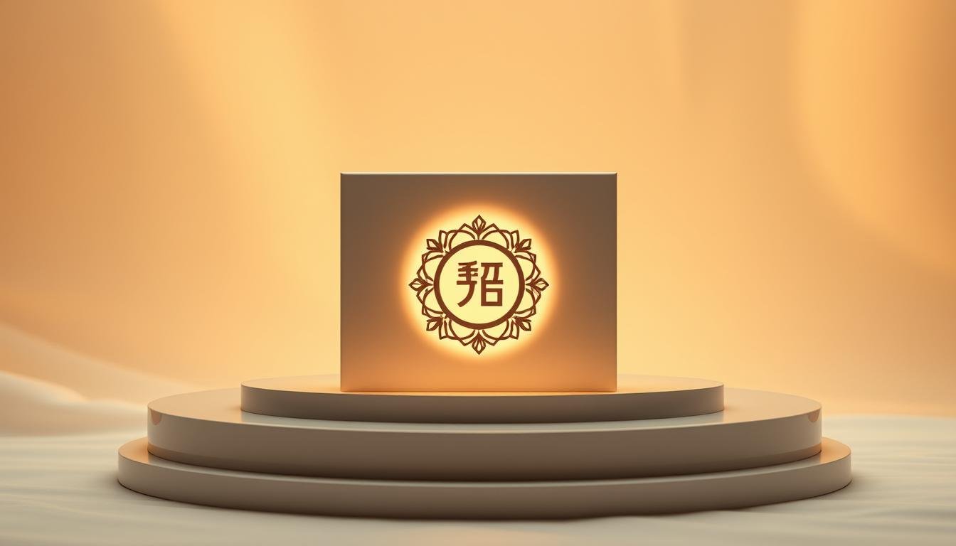 A meticulously crafted and elegantly designed product package for the "Glowin' Beaute" brand's "Oligio X 原美電波" item. The packaging features a sleek, minimalist aesthetic with a soft, glowing radiance emanating from the central emblem. The item is showcased against a subtly textured, ethereal background, giving it an aura of sophistication and high-end quality. The lighting is warm and diffused, highlighting the product's premium nature and attention to detail. The composition is balanced and visually striking, drawing the viewer's eye to the core product offering.