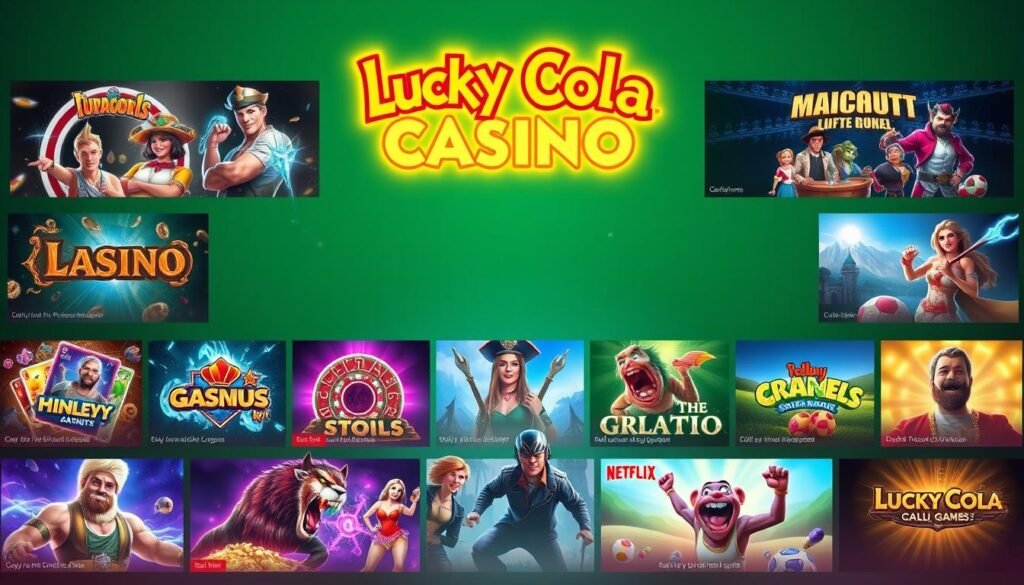 Lucky Cola Casino gaming providers
