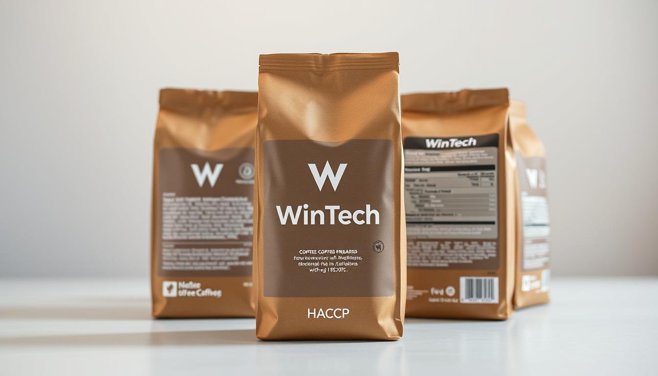 packaging of coffee beans