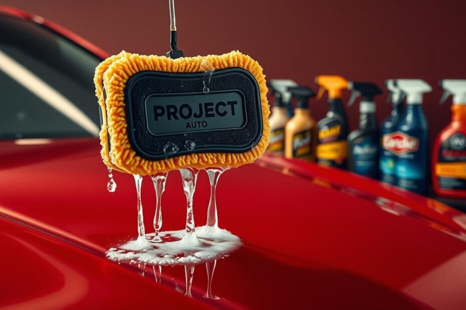 專業洗車海綿與車身保養