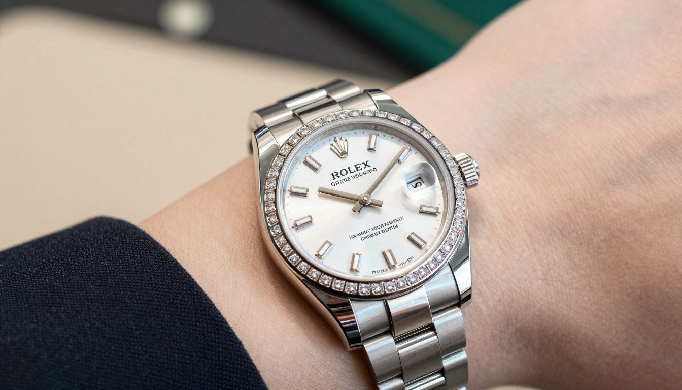 Rolex 腕錶的鑽石鑲嵌錶盤：勞力士的璀璨藝術